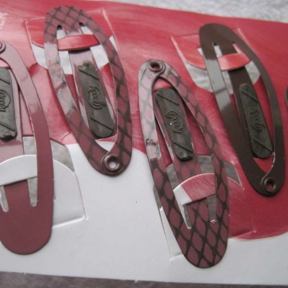 6 Goody Stay Put Slide Proof Hair Snap Clips Secure Hold Fit Black Blonde Brown - Picture 8 of 14